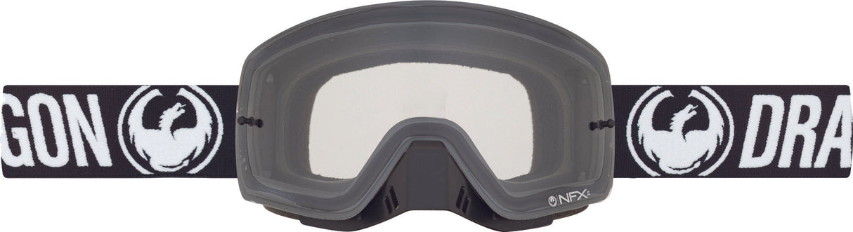 DRAGON Nfxs Goggle Coal W/Clear Lens 29456643802B
