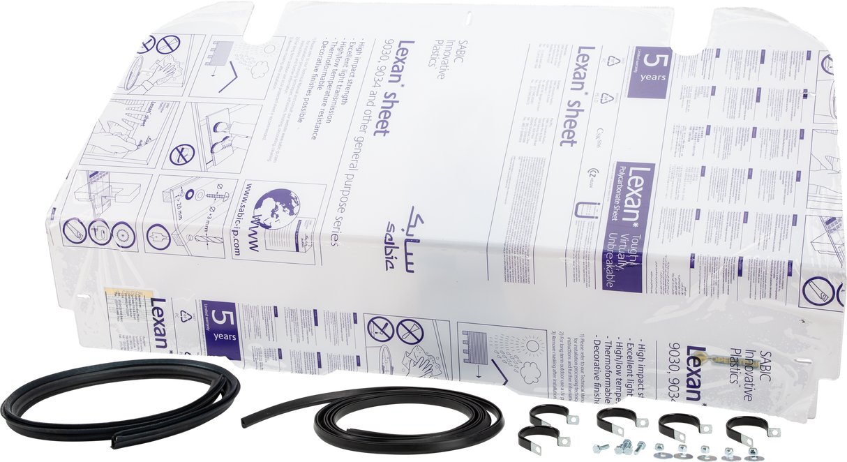 OPEN TRAILRear Windshield Clr Pol Pol RzrV000186-12200T