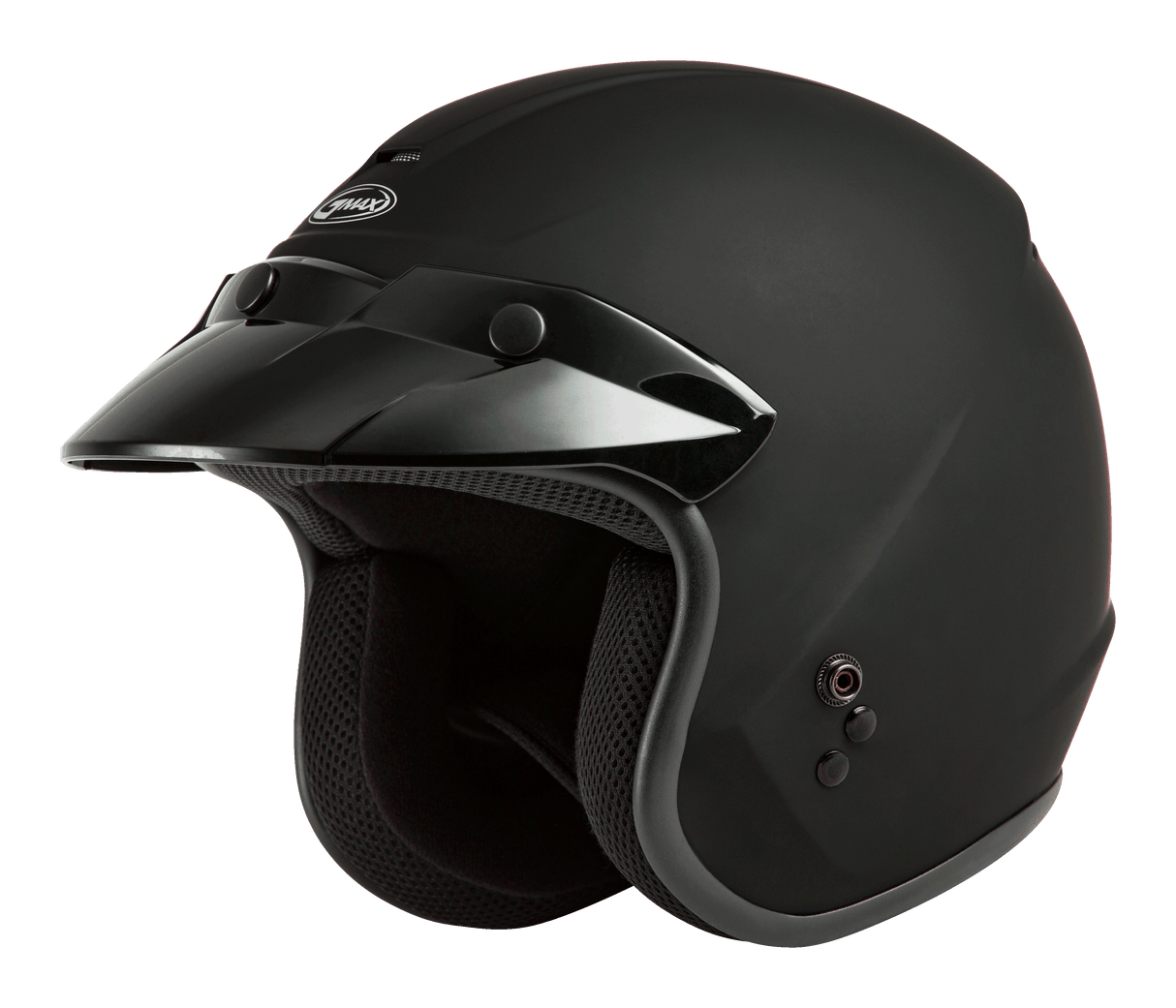 GMAX Youth Of-2y Open-Face Helmet Matte Black Ym G1020071
