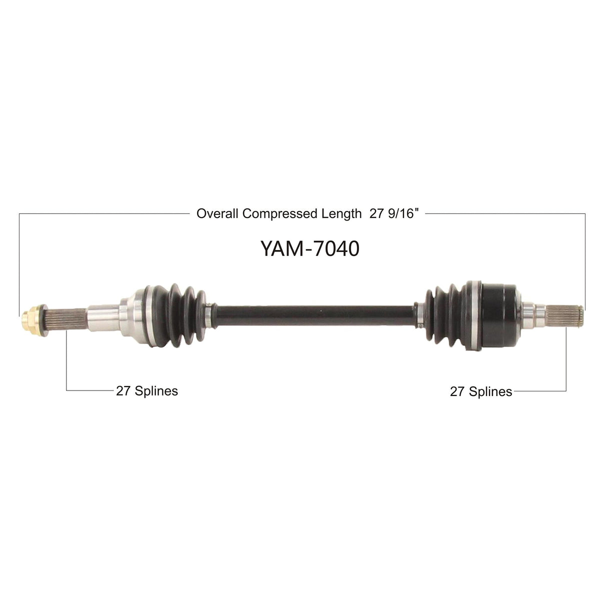 OPEN TRAILOe 2.0 AxleYAM-7040