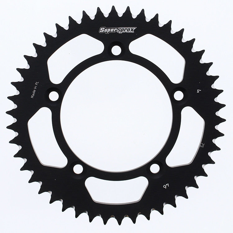 SUPERSPROX Rear Sprocket Aluminum 46t-420 Blk Ktm RAL-4-46-BLK