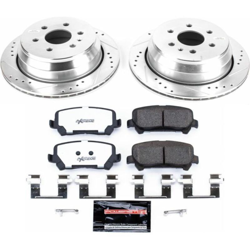 Power Stop 15-18 Chevrolet Colorado Rear Z36 Truck & Tow Brake Kit K7127-36