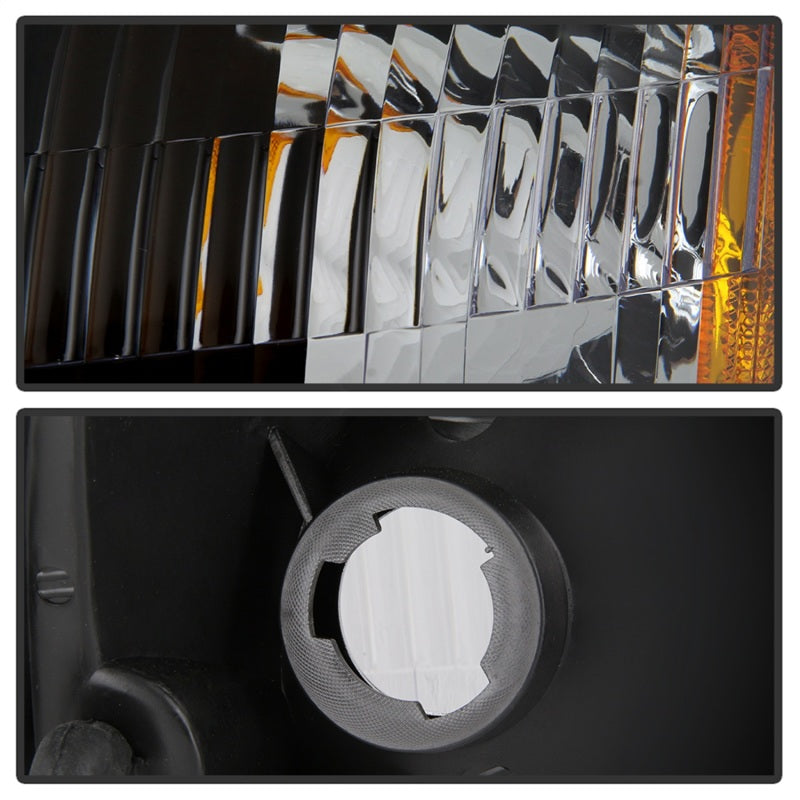 xTune 01-04 Ford Escape OEM Style Headlights - Black (HD-JH-FESCA01-AM-BK) 9042591