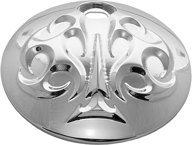 PREC. BILLET Fuel Door Ace's Wild Chrome ACE-530-08UP-CHR