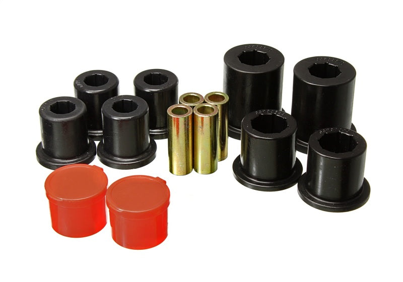 Energy Suspension 10-20 Toyota 4Runner/Lexus GX460 Front Control Arm Bushing Set - Black 8.3139G