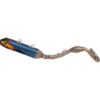 FMF 4.1 RCT Exhaust with MegaBomb - Anodized Titanium 450 Gas Gas/Husqvarna/KTM 2019-2022 045639 1820-1876