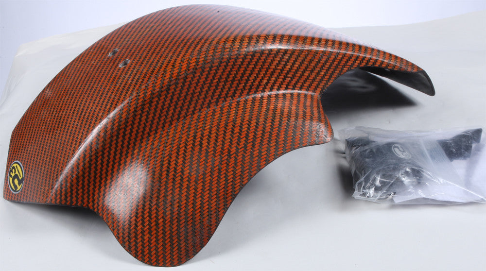 P3Skid Plate Carbon Fiber Orange301090-ORG