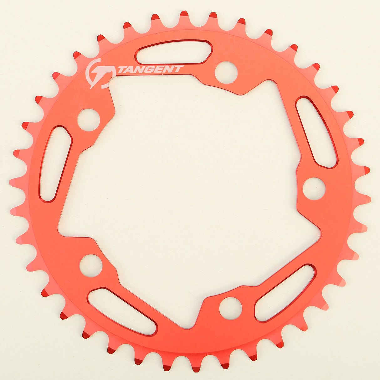 TANGENT 5-Bolt Chain Ring 38 Red 2016 27-2538R