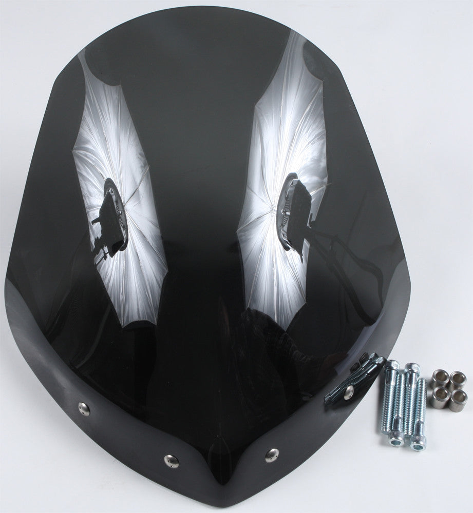 NATIONAL CYCLEGladiator Windshield W/Black Mounts (Dark Tint)N2715