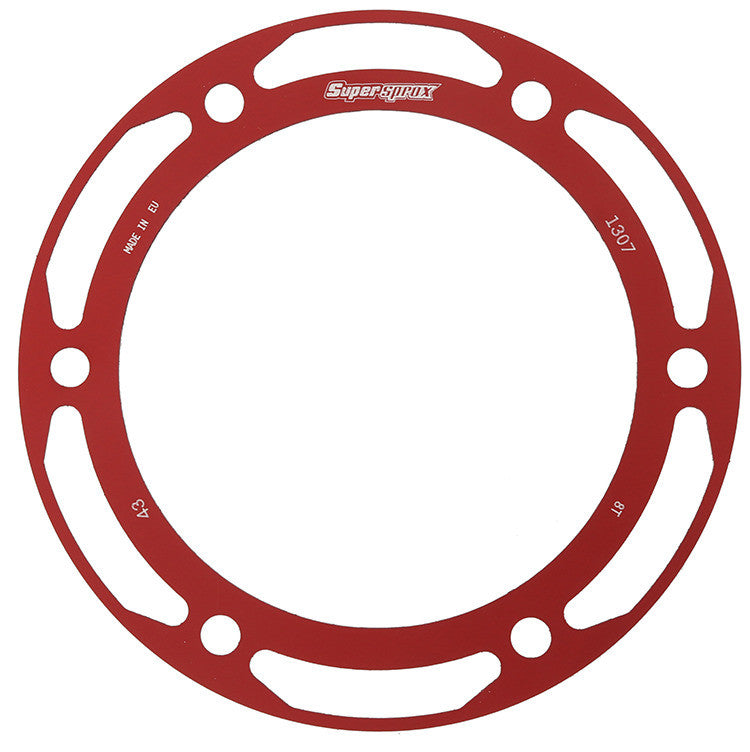 SUPERSPROX Rear Edge Sprkt Color Disk Alu 43t-525 Red Hon RACD-1307-43-RED