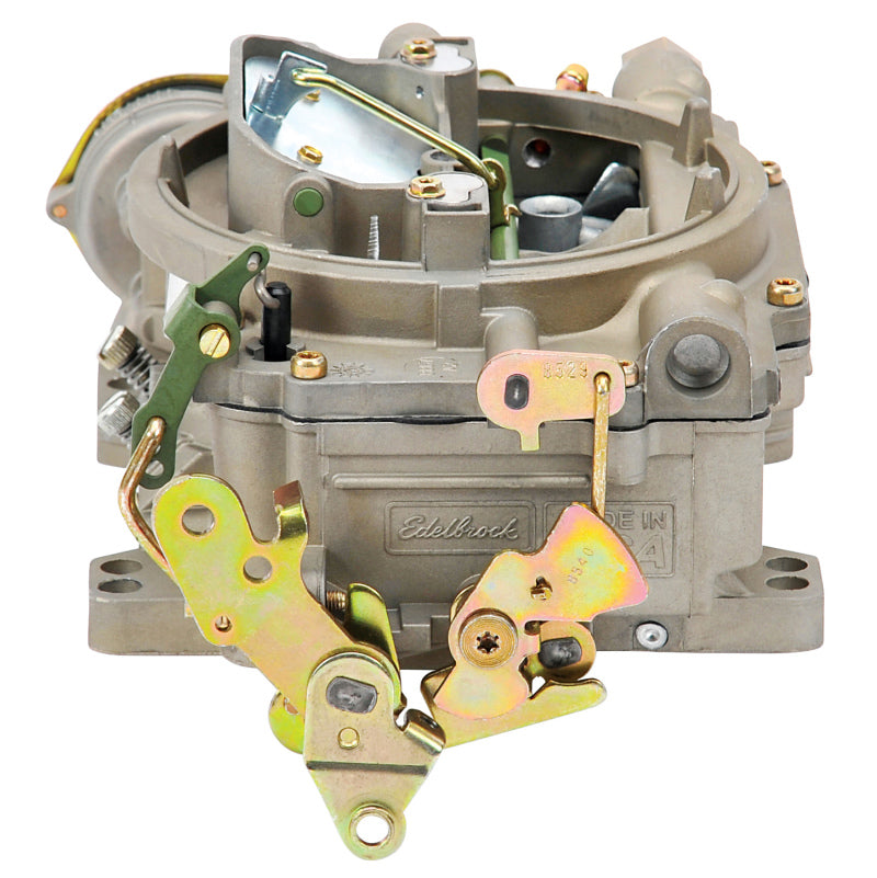 Edelbrock Carburetor Marine 4-Barrel 600 CFM Electric Choke 1409