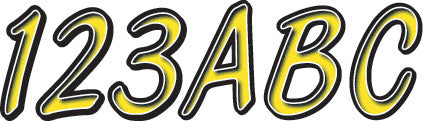HARDLINE Series 400 Registration Kit (Yellow/Black) YEBKG400