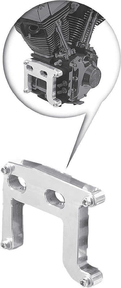 PAUGHCOTwin Cam Engine Adapter Plate `99-06 Tc To Evo Frame741TC