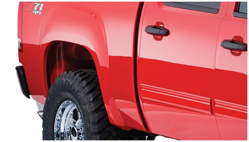 Bushwacker 07-13 GMC Sierra 1500 Fleetside Boss Pocket Style Flares 4pc 78.7/97.6in Bed - Black 40928-02
