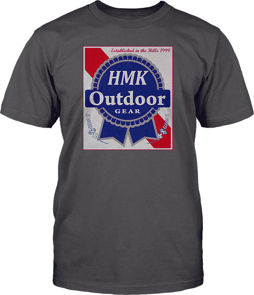HMK Blue Ribbon Tee Grey M HM2SSTPBRGM
