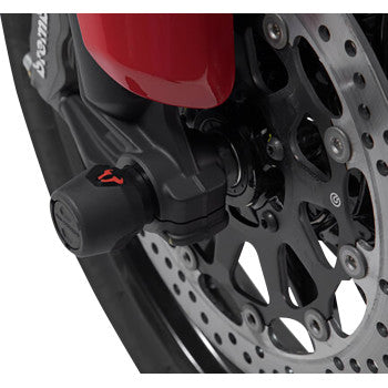 SW-MOTECH Axle Sliders - Front - Set - Ducati Multistrada V4 2021-2024 STP.22.176.10600/B
