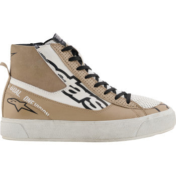 ALPINESTARS Stella Stated Flair Shoes - Warm Gray/White - US 8.5 2541426-9322-85