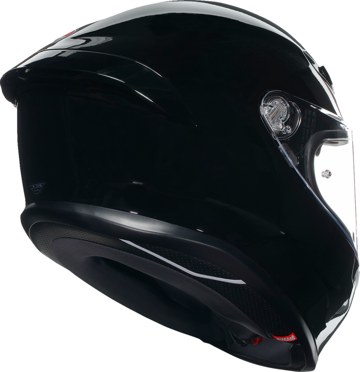 Casco AGV K6 S - Negro - Mediano 2118395002009M