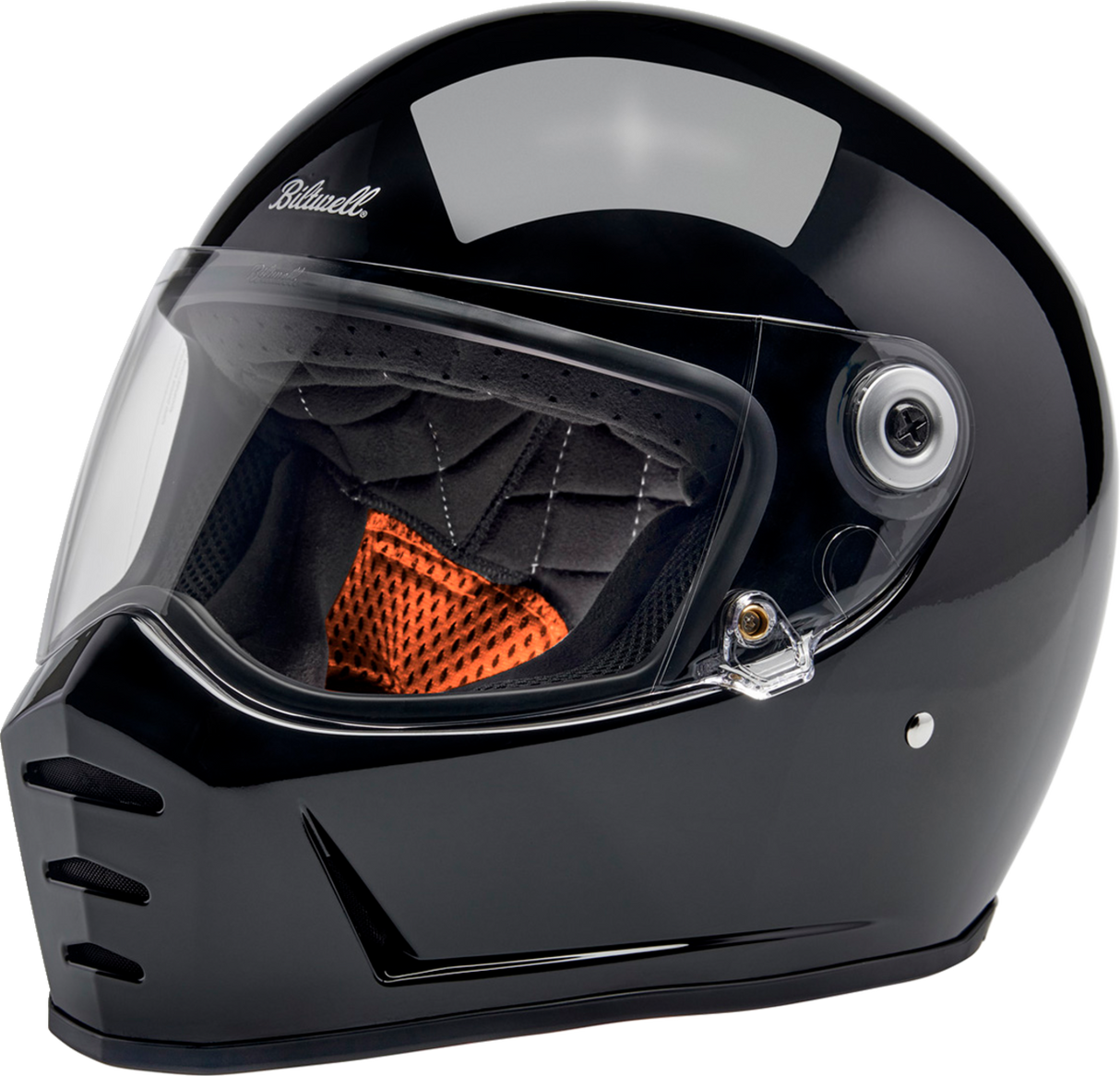 Casco BILTWELL Lane Splitter - Negro brillante - Pequeño 1004-101-502