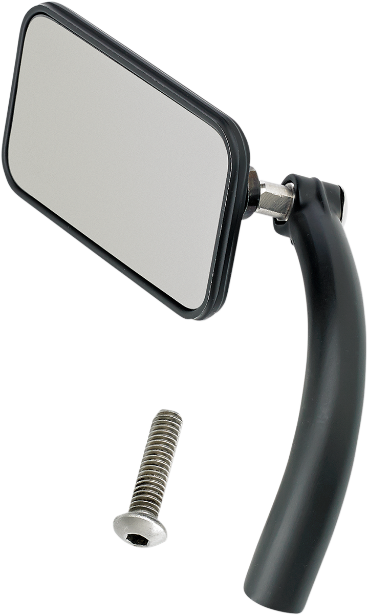 BILTWELL Espejo rectangular - Negro 6502-100-101