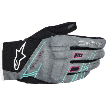 IN STOCK ALPINESTARS Glove 4w Moblast Wp Gry/Blk/Pnk M 3530126-1598-M
