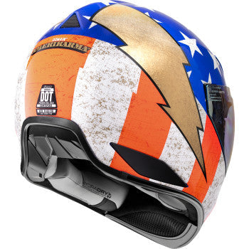 IN STOCK OPEN BOX ICON Domain™ Helmet - Amerikarma - Glory - Medium 0101-18326