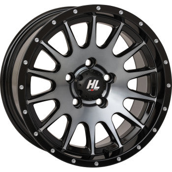 HIGH LIFTER Wheel - HL25 - Front/Rear - Dark Tint Gray - 15x7 - 5/4.5 - 4+3 (+10 mm) 15HL25-1655