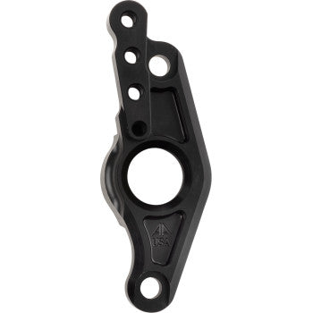 ALLOY ART Swingarm Pivot Block - Rear - Black Anodized M8PB-2