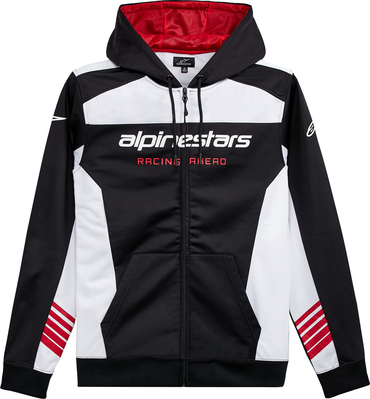 IN STOCK ALPINESTARS Session LXE Fleece - Black/White - Medium 1232-511001020M