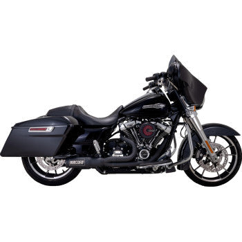 VANCE & HINES Hi-Output RR Exhaust System - Matte Black Harley-Davidson Glide 47321