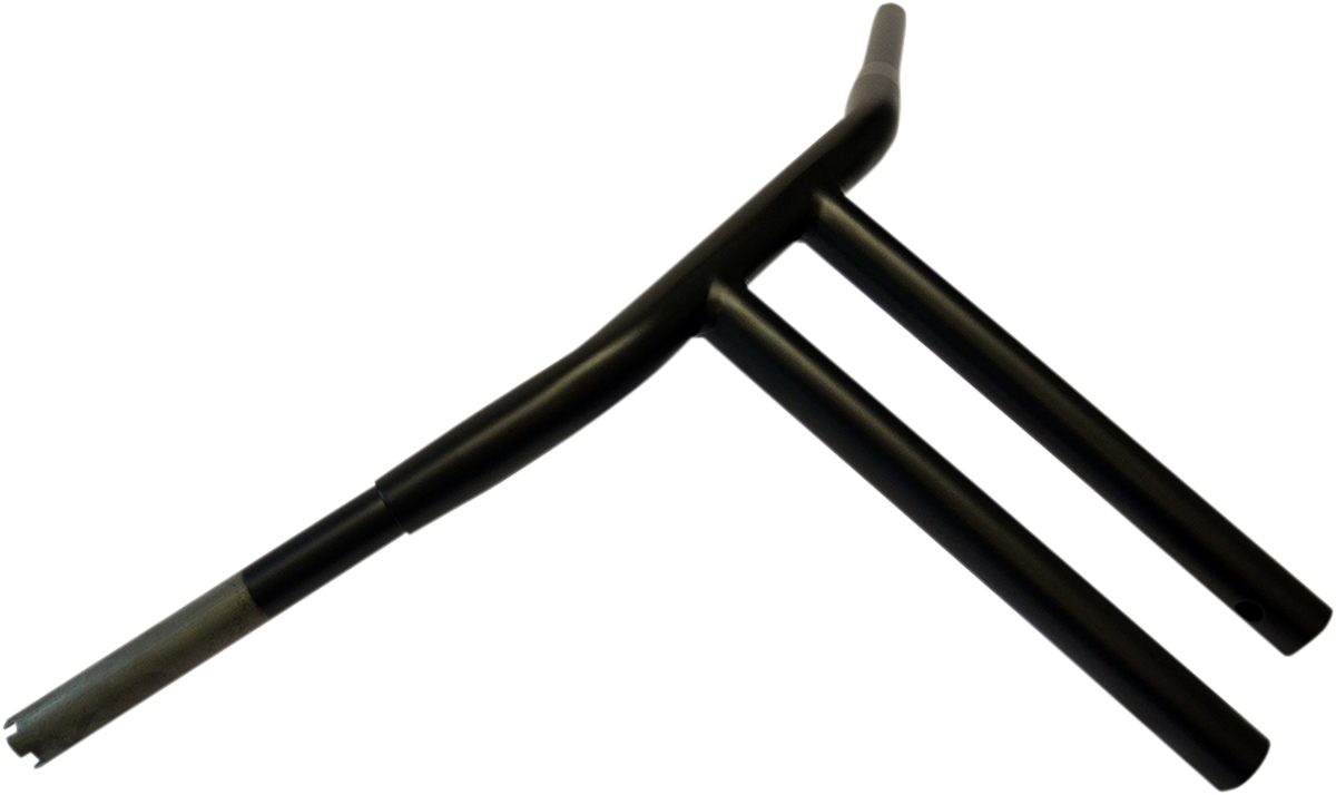 Manillar DRAG SPECIALTIES - Barra en T - Buffalo - 12" - Negro plano TIENE MUESTRA TBW 0601-3509