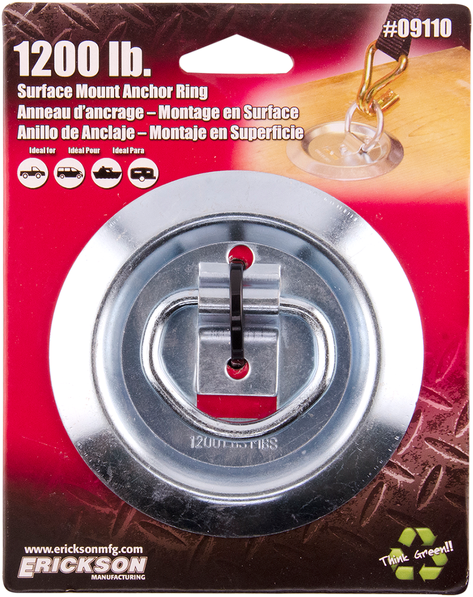 ERICKSON Surface Mount Anchor - 1200 LB 9110
