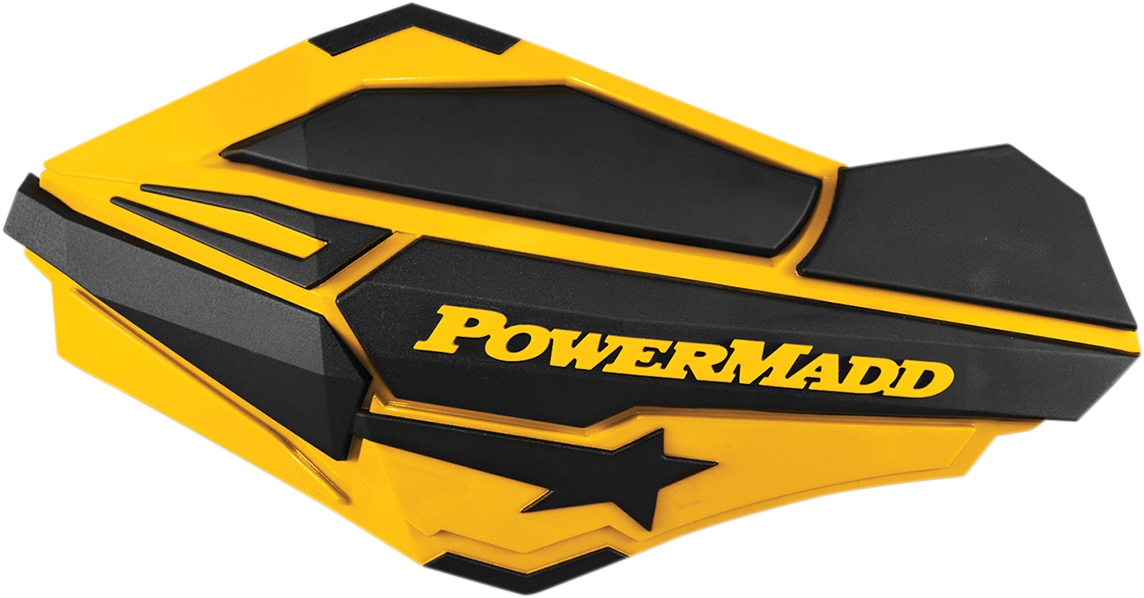 POWERMADD Handguards - Ski-Doo Yellow/Black 34401