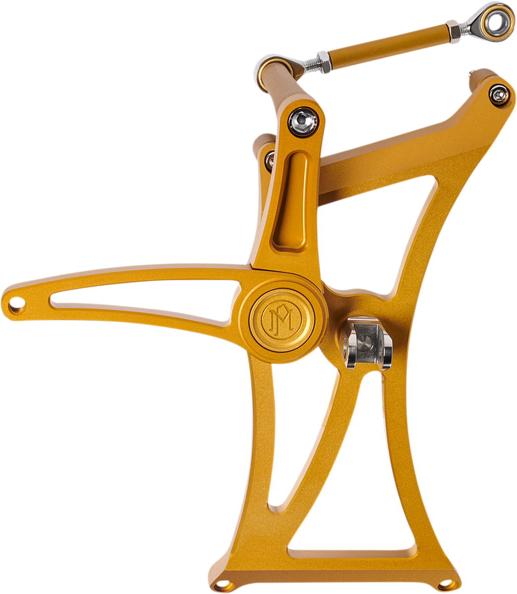 PERFORMANCE MACHINE (PM) Mid Control - Gold -Softail 0035-1172M-SMG