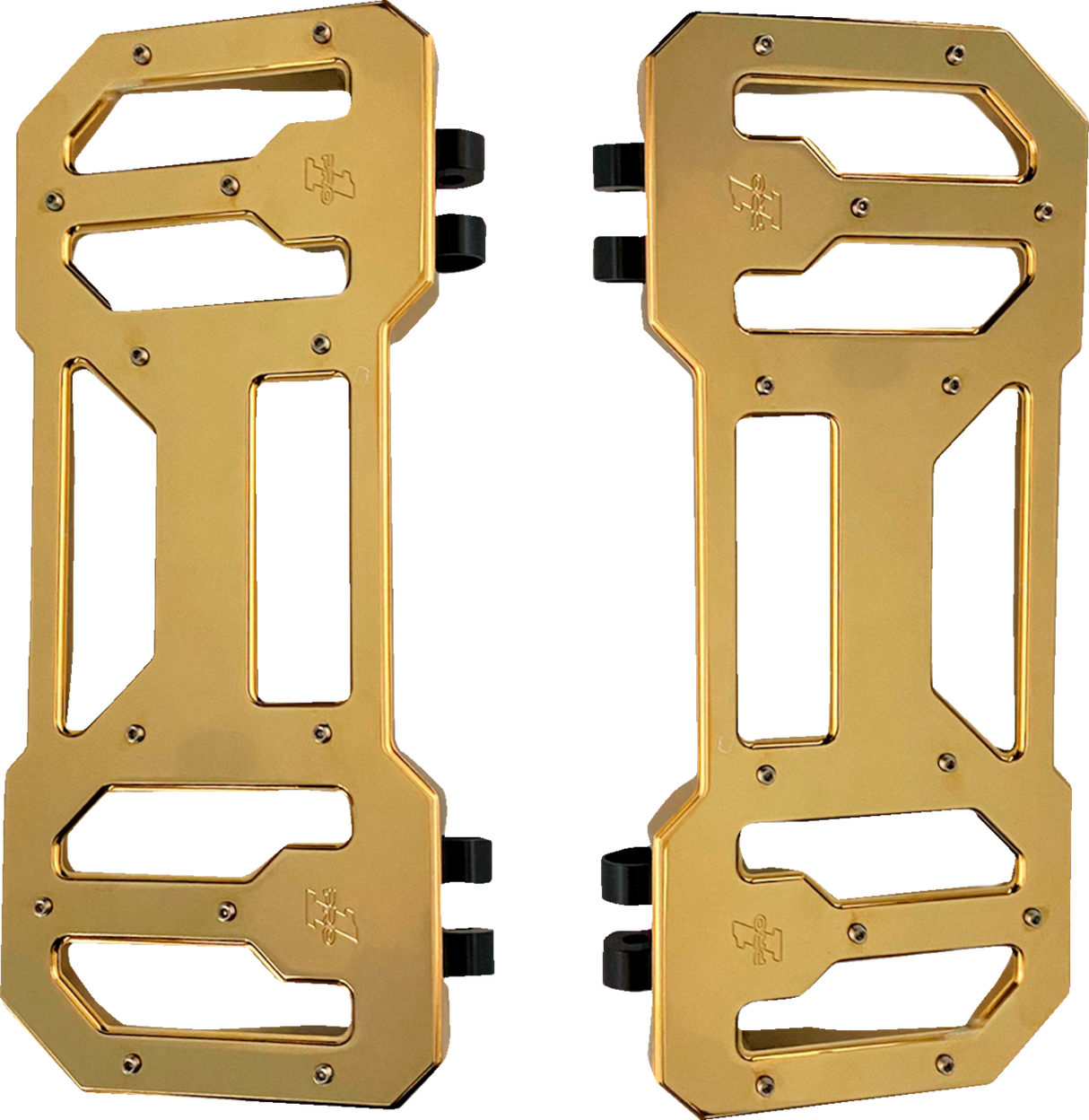 PRO-ONE PERF.MFG. Floorboards - Gold Titanium Nitride Coated 500770TIN