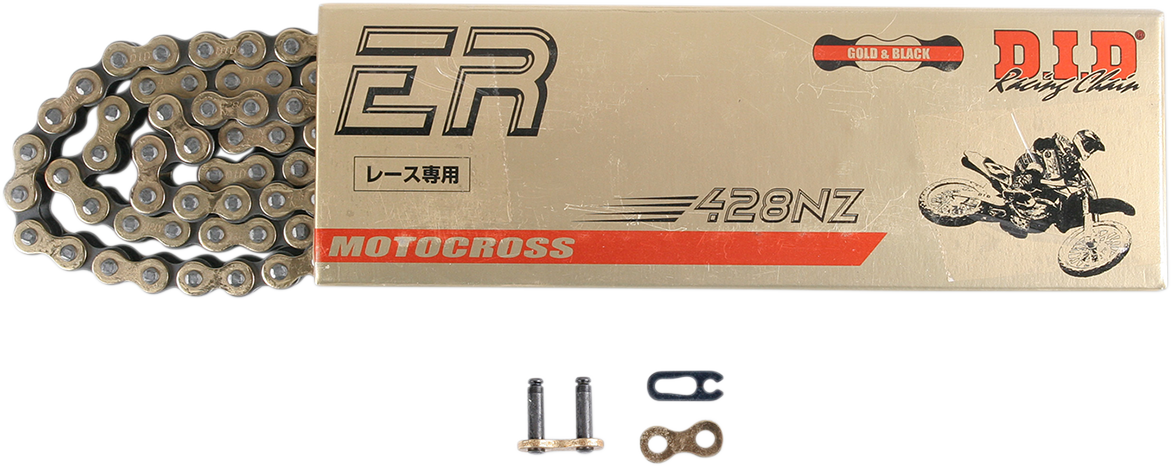 DID 428 NZ - High-Performance Motorcycle Chain - G/B - 130 Links 428NZ G/B-130