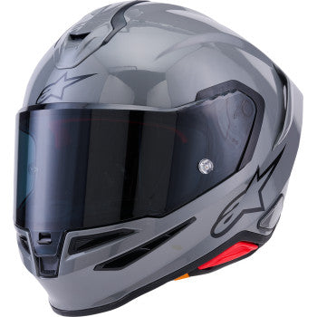 ALPINESTARS Supertech R7 Helmet - 22.06 - Solid - Gloss Gray - XS 8202126-1635-XS