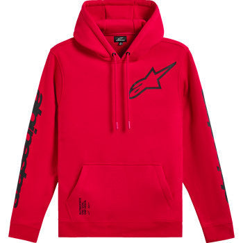 IN STOCK ALPINESTARS Triple Pullover Hoodie - Red - Large 1235-51405-30-L