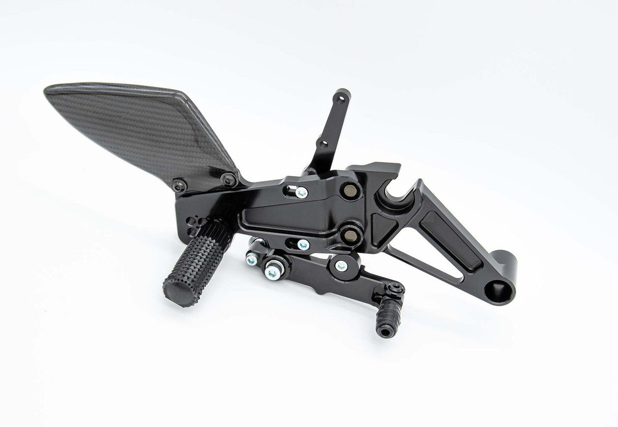 Graves motorsports Aprilia RS660 2021 - 2023 Estriberas Regulables RSA-21RS6-KAF