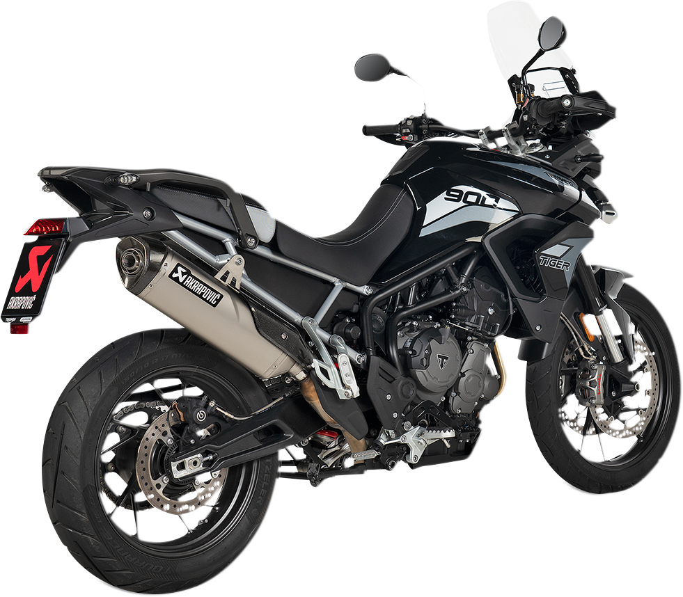 AKRAPOVIC Muffler - Titanium Tiger 850 /900 2020-2023 S-T9SO3-HRT 1811-4100