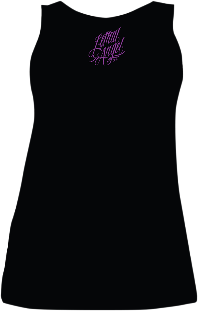 LETHAL THREAT Women's Purpose Tank Top - Black - 1XL LA205921X