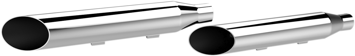KHROME WERKS Mufflers - Slashcut Iron 1200/883 202395