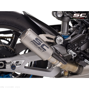 IN STOCK SC-Project slip on Exhaust Titanium M1000RR / 2020-2024 S1000RR / 2020-2023 S1000RR M Package / 2020-2022 S1000RR Sport / 2020 B33-50TR