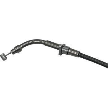 FAT BAGGERS EZ Install Upper Clutch Cable - FLHX/FLTR,SE - +10" - Braided 108010