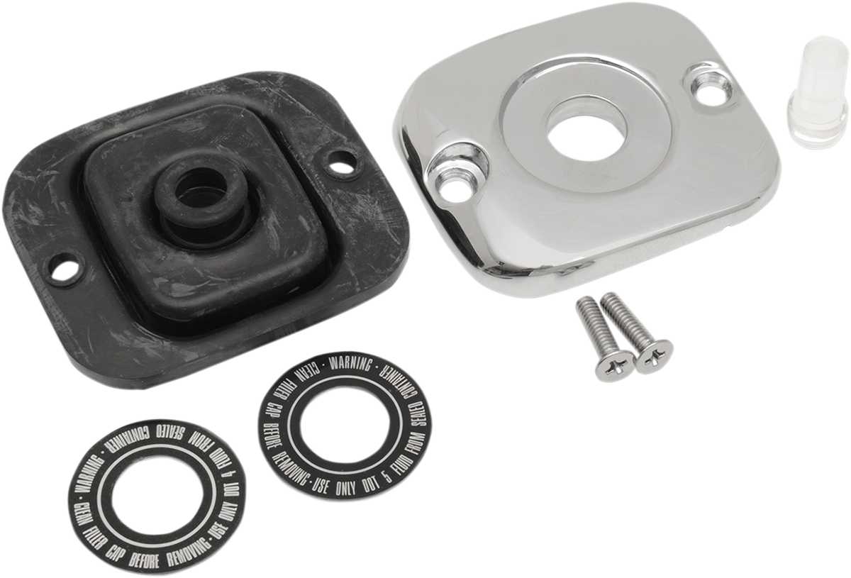 DRAG SPECIALTIES Tapa del cilindro maestro - OEM - Cromo - '96-'17 DS373812-1