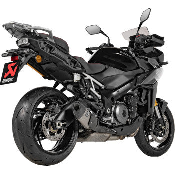AKRAPOVIC Slip-On Line Muffler - Titanium GSX-S1000 GX 2024 -2025 S-S10SO19-HAPT 1811-4680