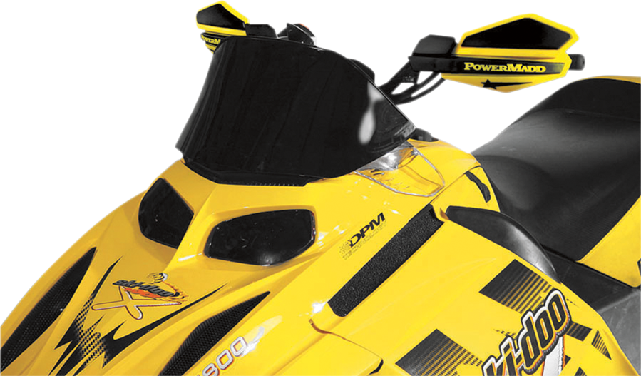 POWERMADD Windshield - 9.5" - Black - Ski Doo 13021