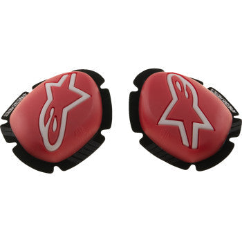 ALPINESTARS GP Tech Knee Sliders - Red/White 6400126-32