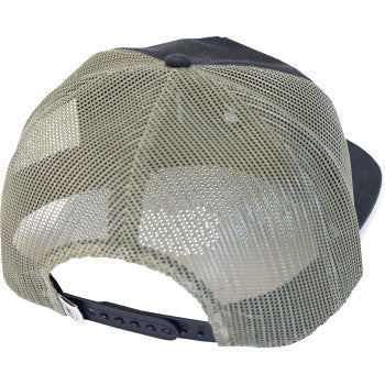 FMF Double Bar Hat - Black SU24196903BLK