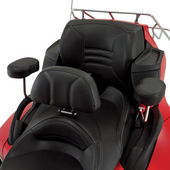 SHOW CHROME Grande Backrest - Black - Can-Am Spyder RT 2010-2019 41-168AG